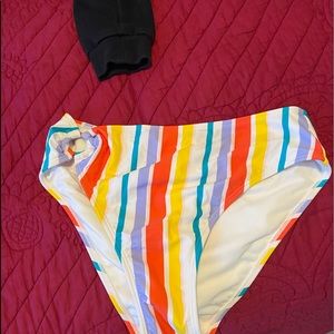 Never worn target high waist bikini bottoms